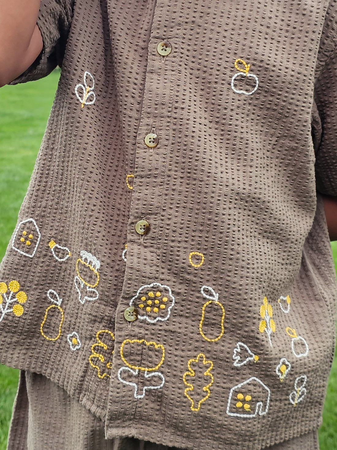 Fields of Joy Embroidered Co-ord Set